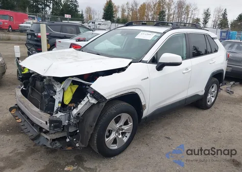 2020 Toyota Rav4 Hybrid Xle from USA, damaged, VIN 4T3RWRFV2LU007853